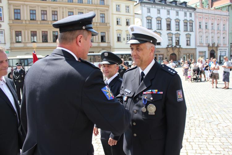 Vyhodnocení nejlepších policistů a zaměstnanců