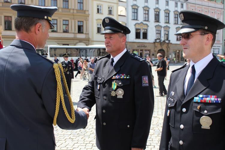 Vyhodnocení nejlepších policistů a zaměstnanců