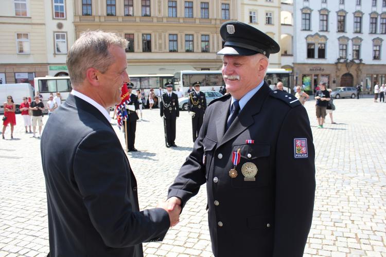 Vyhodnocení nejlepších policistů a zaměstnanců