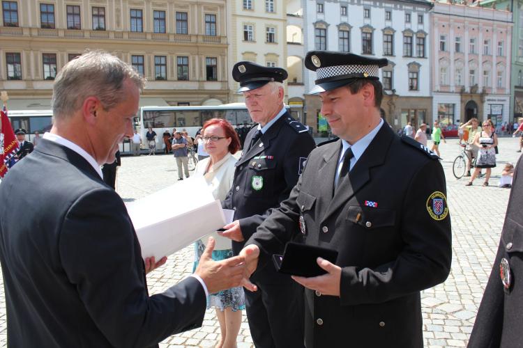 Vyhodnocení nejlepších policistů a zaměstnanců