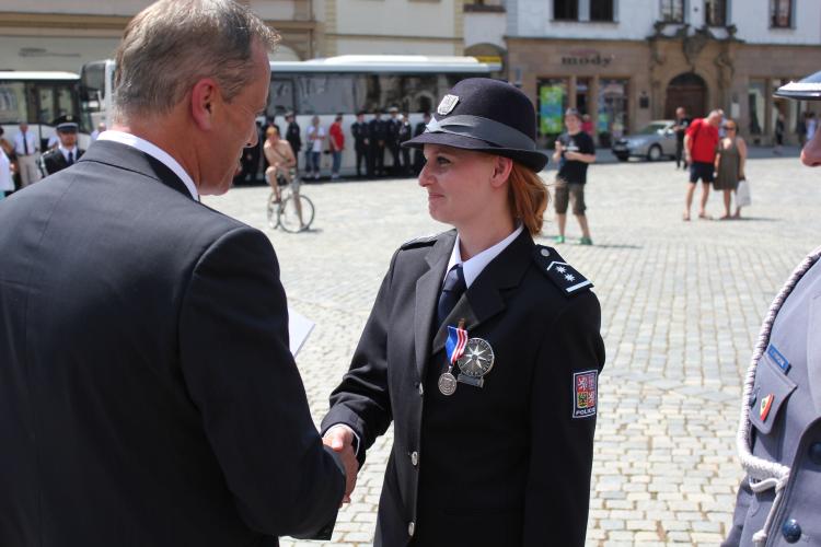 Vyhodnocení nejlepších policistů a zaměstnanců