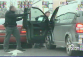 Záběry z policejního zásahu