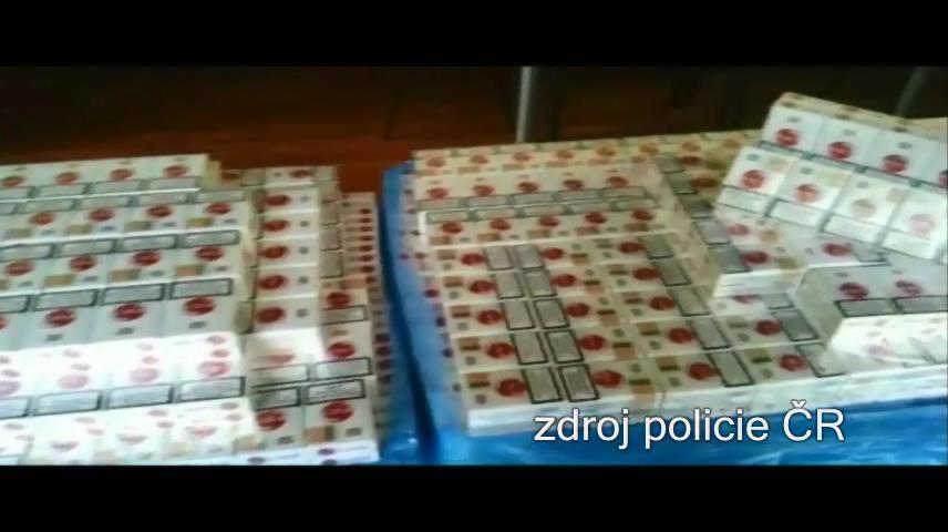 Zajištěné cigarety