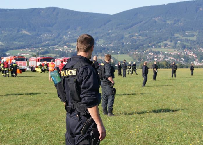 Zajištění místa policisty SPJ
