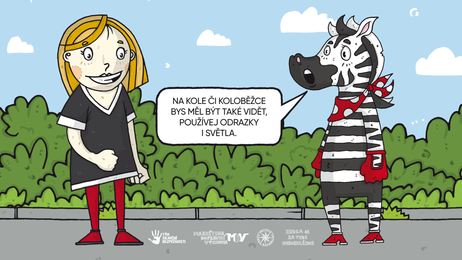 Zebra a Markétina dopravní výchova 2022 - 6