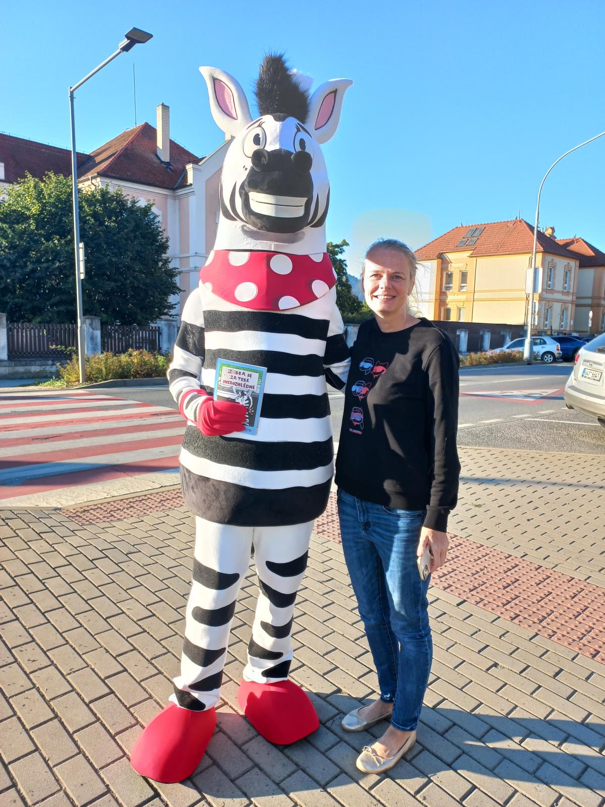 Zebra se za Tebe nerozhlédne