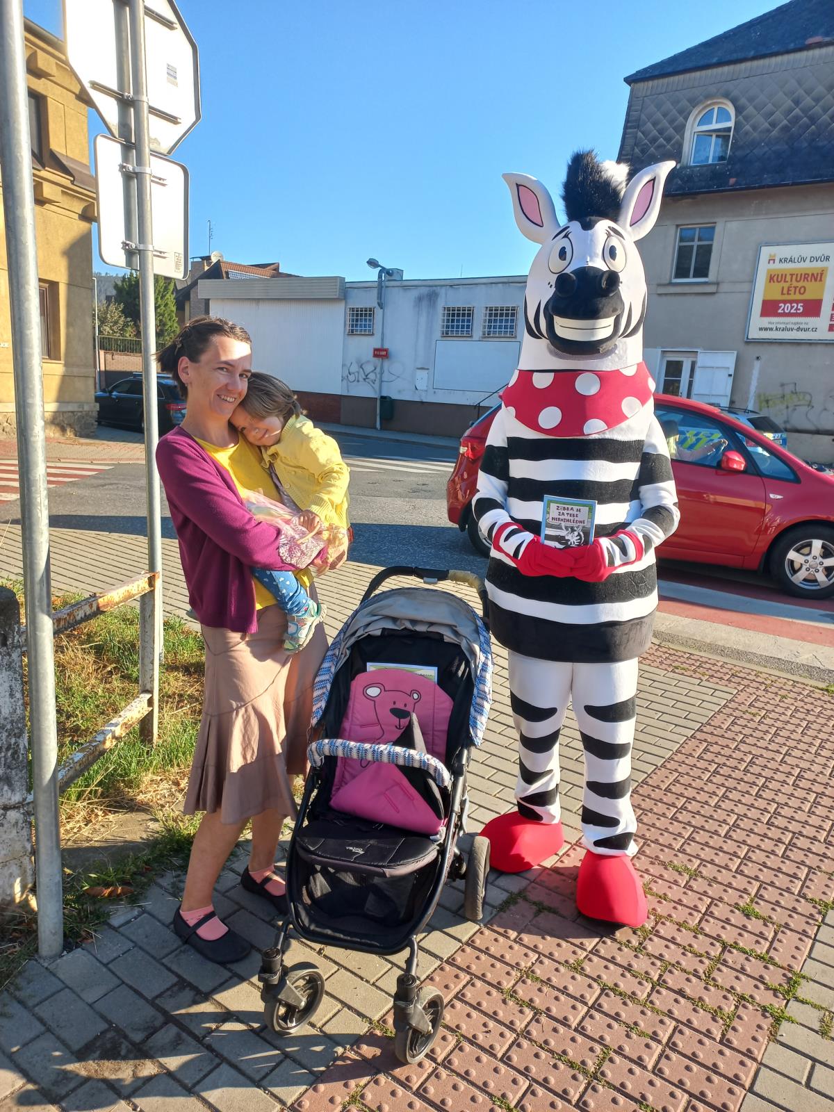 Zebra se za Tebe nerozhlédne