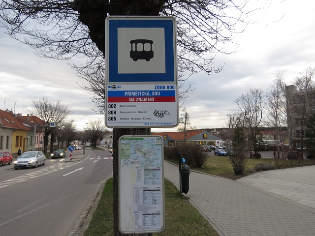 Znojmo, ulice Přímětická
