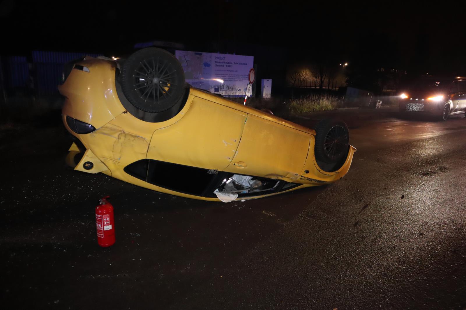 auto na střeše 2