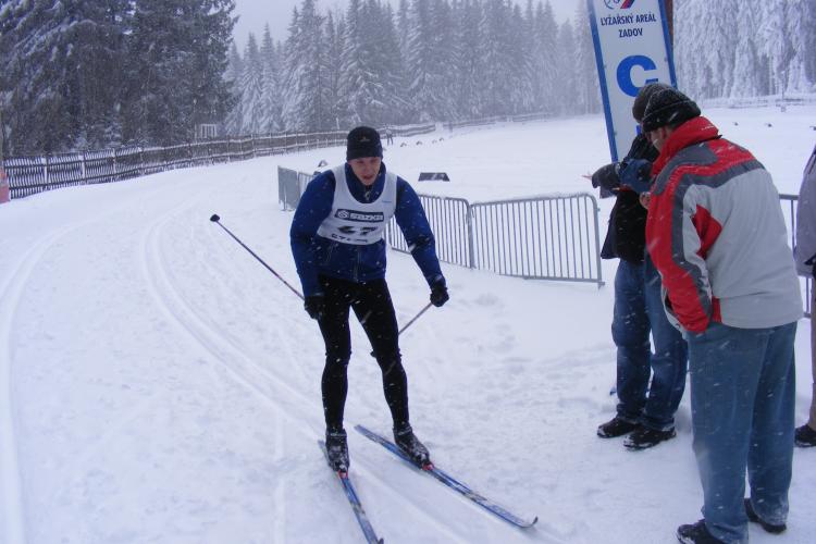 běžecké závody Zadov- 29. 1. 2010 