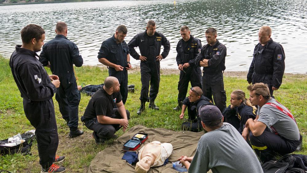 cvičení pořádkové jednotky