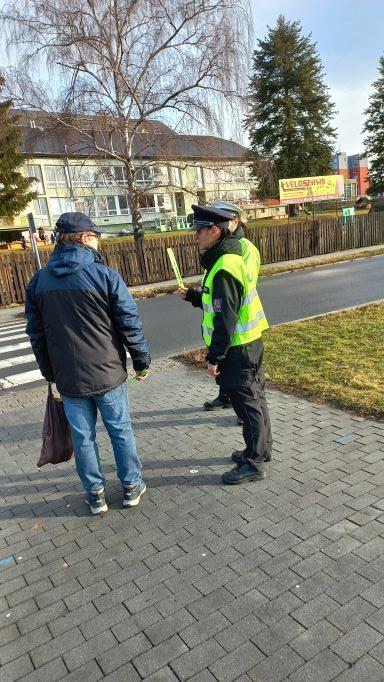dohled u přechodů pro chodce