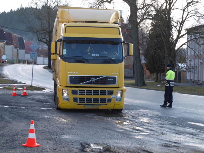 dopravně bezpečnostní akce - Zadní Chodov