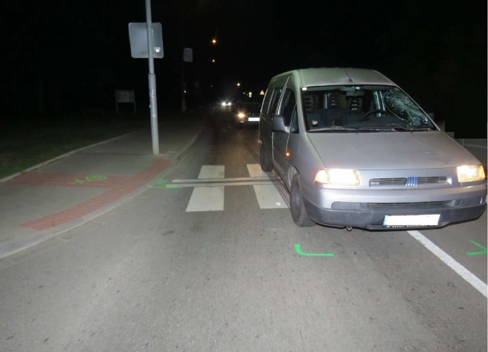 dopravní nehoda s chodcem