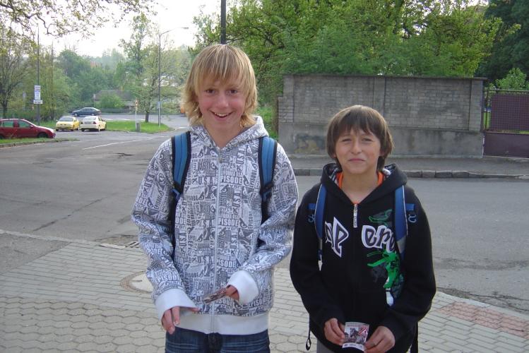 dostali jsme dárečky...