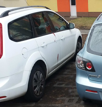 foto poškození OA