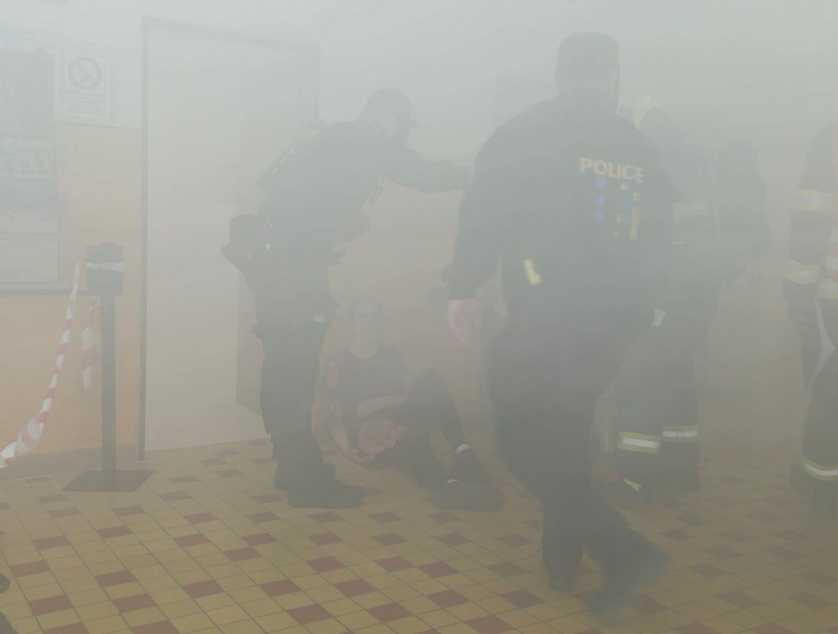 foto z cvičení