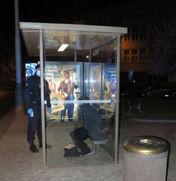foto z místa činu
