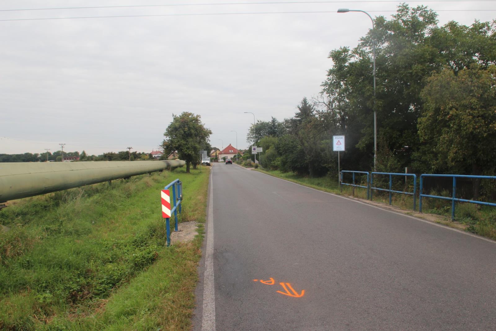 foto z místa nehody