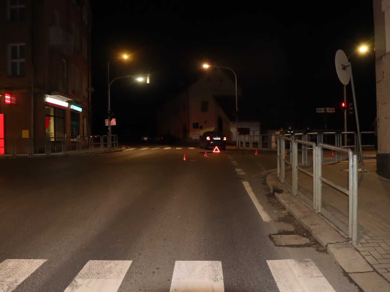fotografie z místa nehody