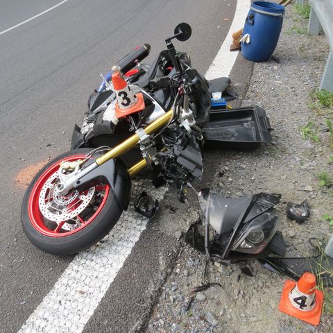 havárie motorkářů