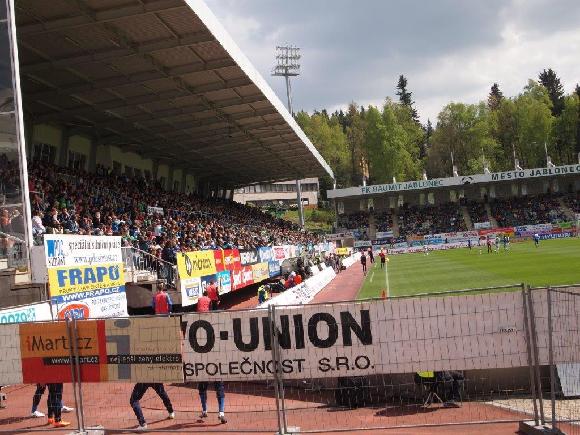 jablonecký stadion 10. 5. 2015