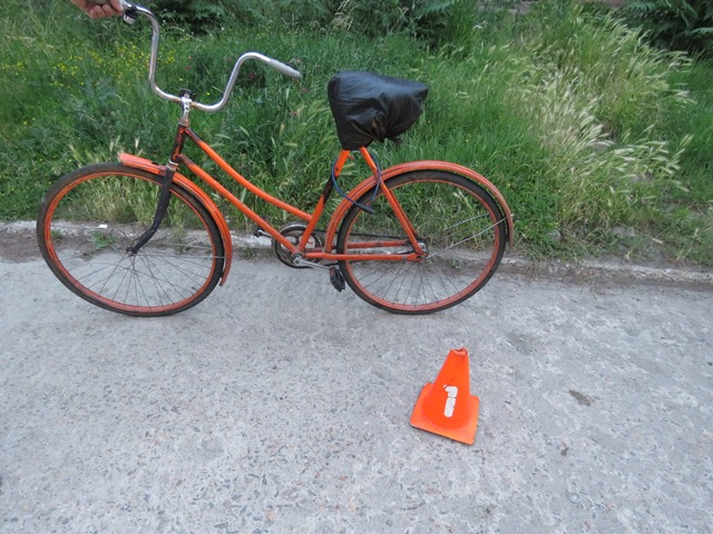 kolo podnapilého cyklisty