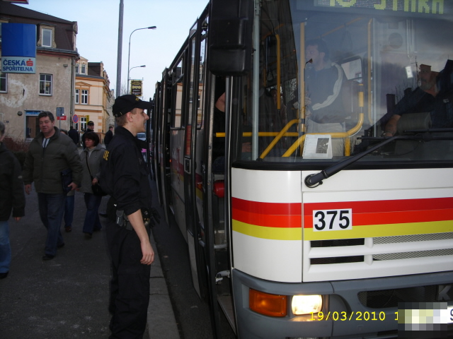 kontrola TAXI a MHD