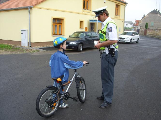 kontroly cyklistů