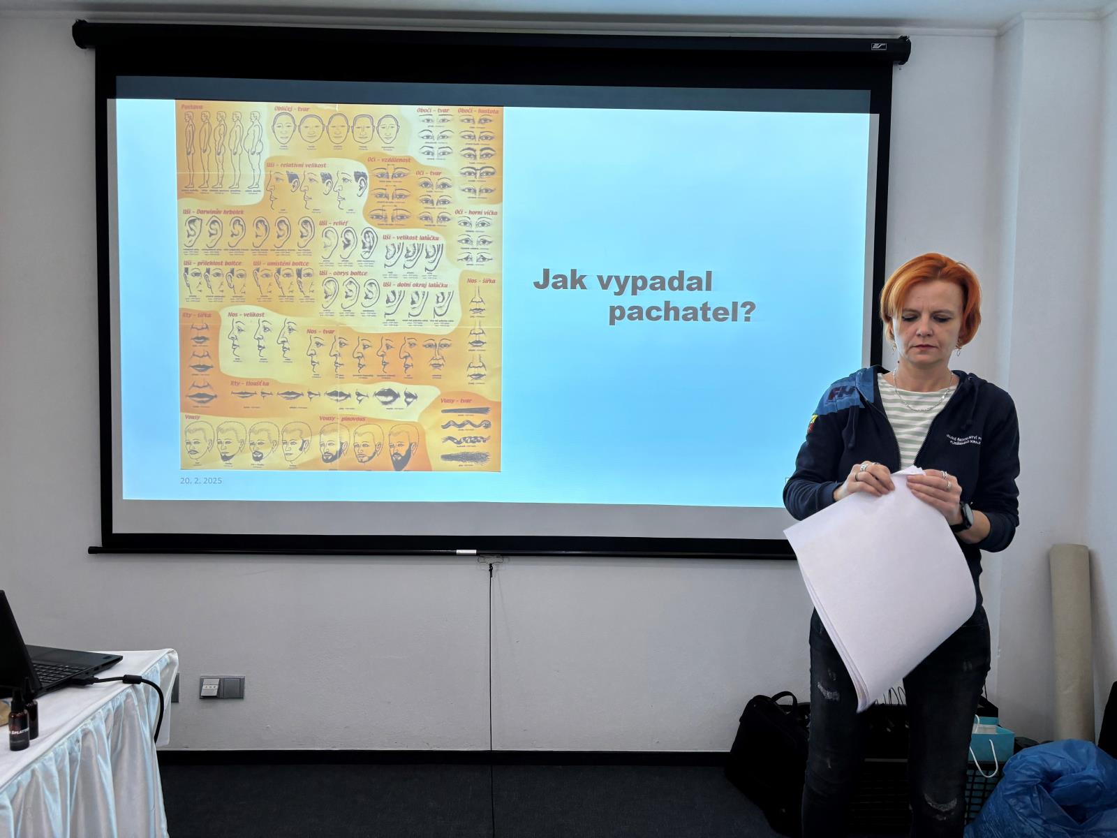 kriminalistka kpt. Michaela Nosková