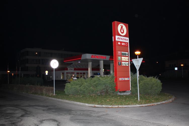 loupež Benzina Rožnov