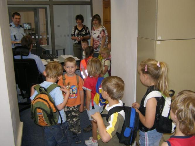 děti přivítal zástupce vedoucího