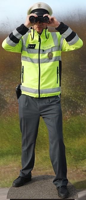 maketa dopravního policisty