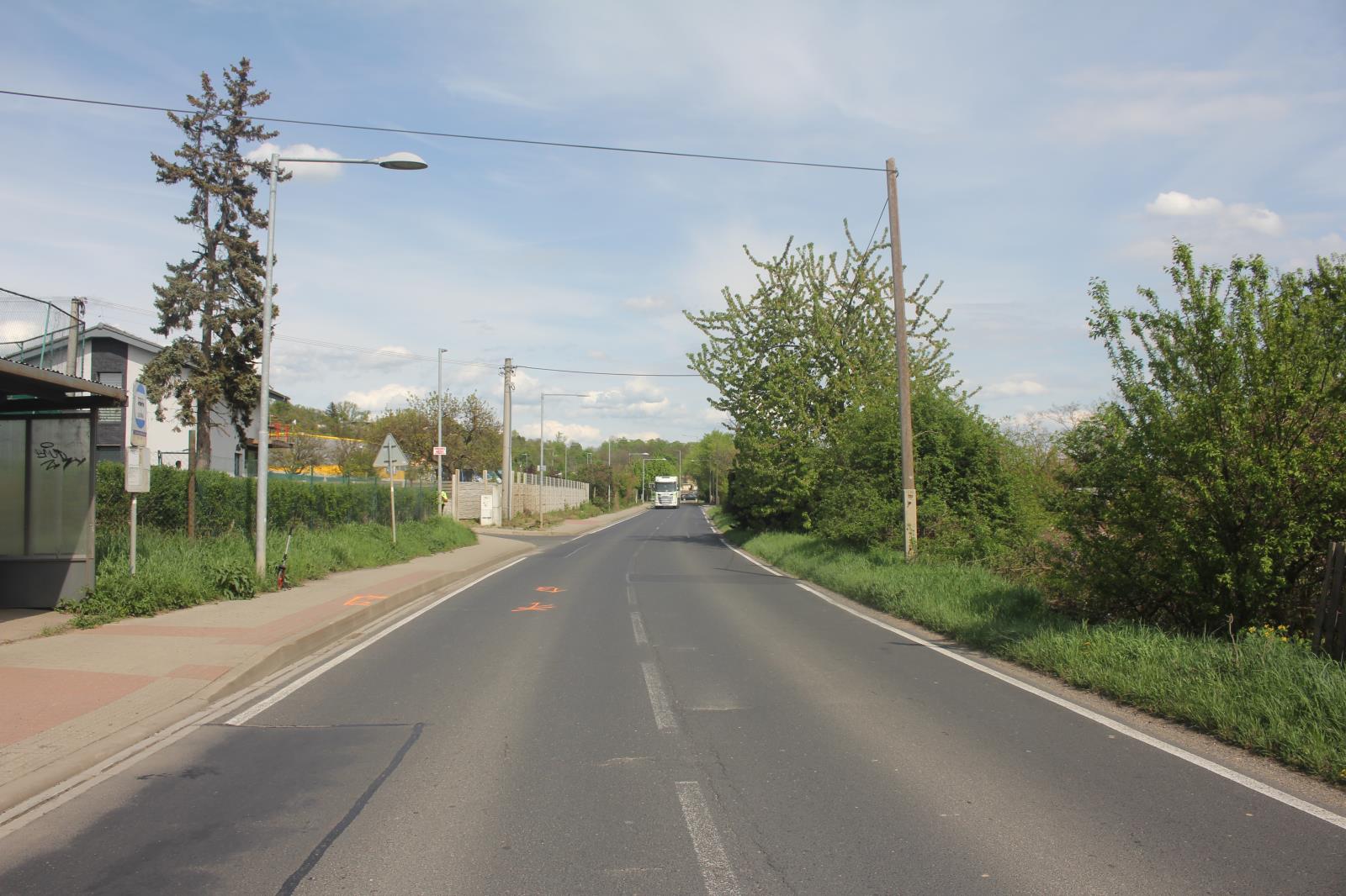 místo dopravní nehody
