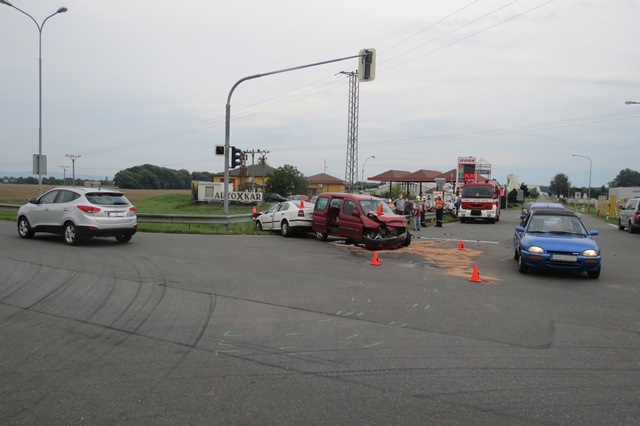 nehoda Kroměříž