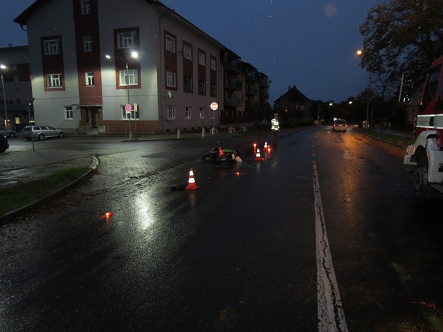 nehoda Kroměříž