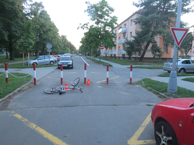 nehoda cyklisty