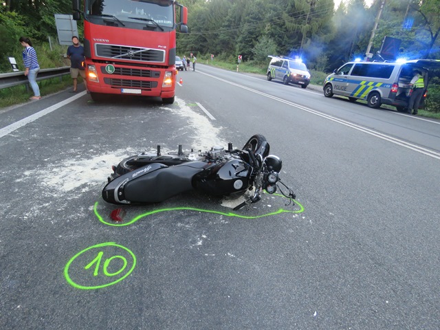 nehoda motocyklisty