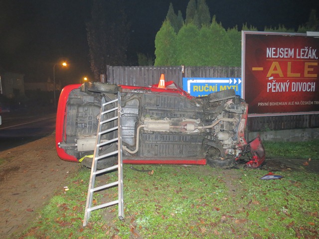 nehoda v Holešově