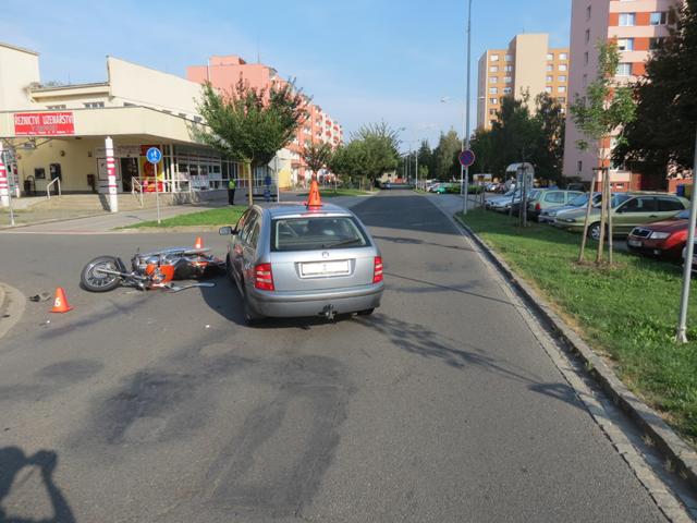 nehoda v Kroměříži
