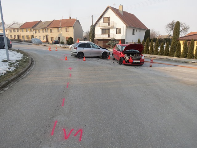 nehoda v Morkovicích