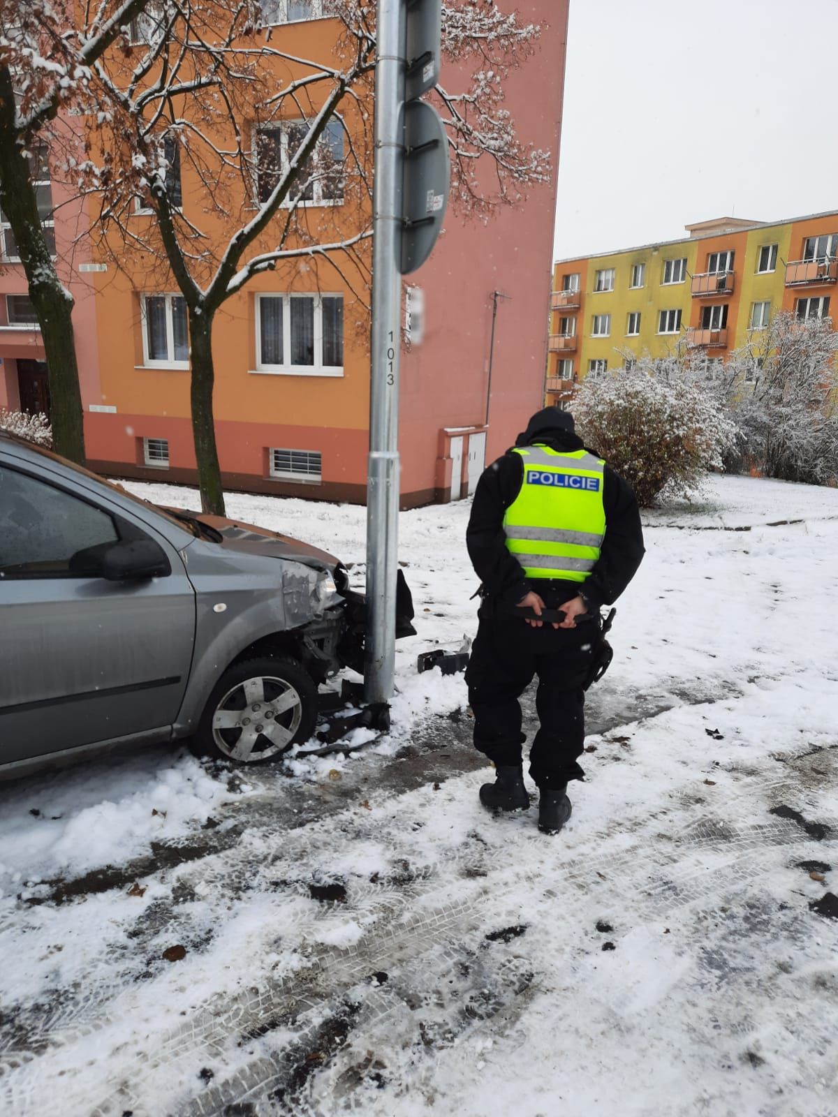 nehoda v Mostě