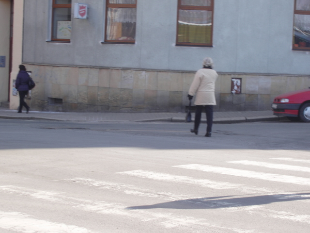 nekázeň chodců 