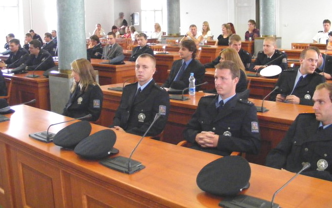 nováčci policie