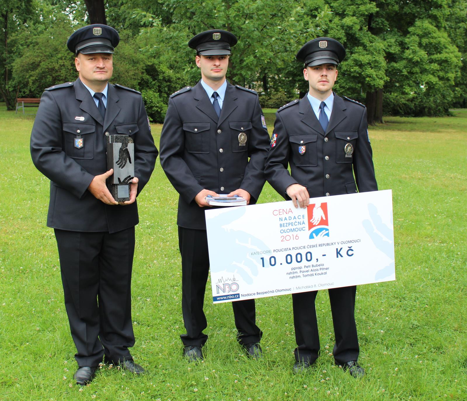 ocenění policisté