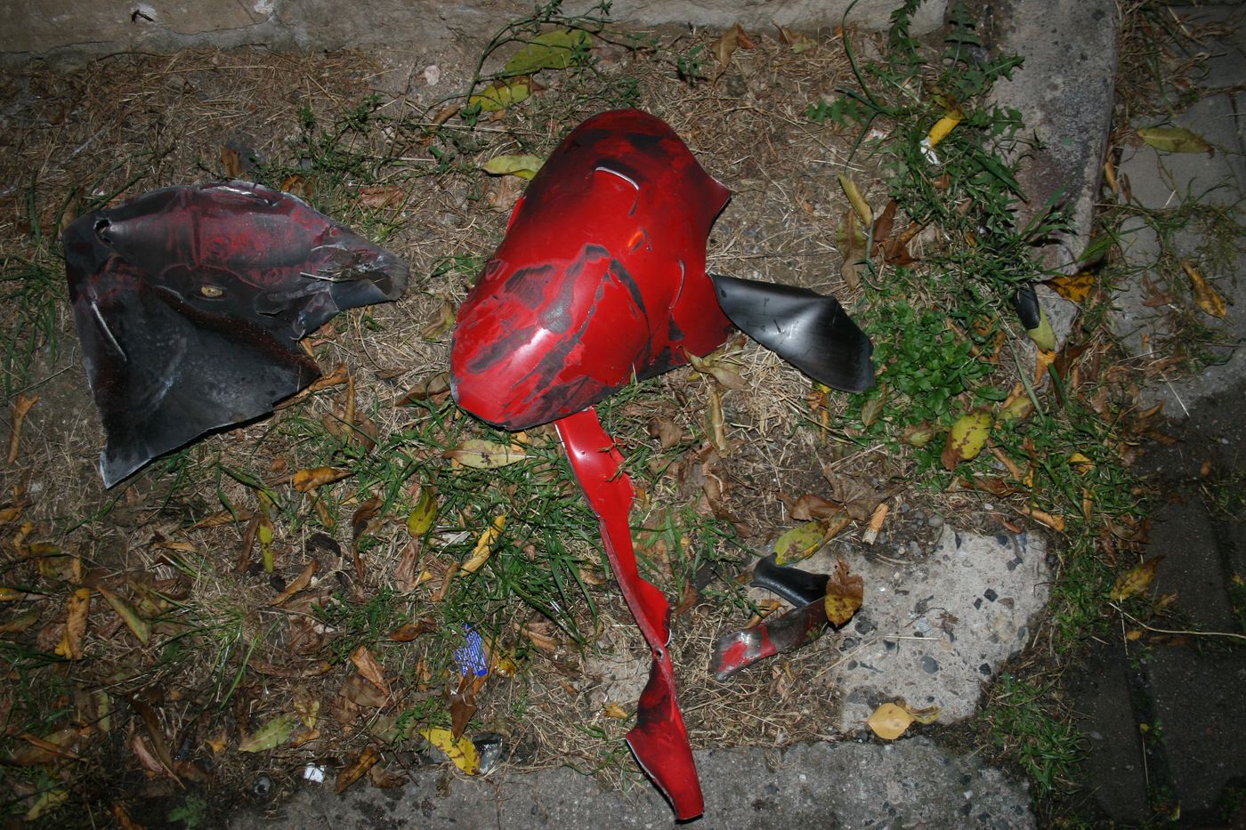 po výbuchu plynové bomby