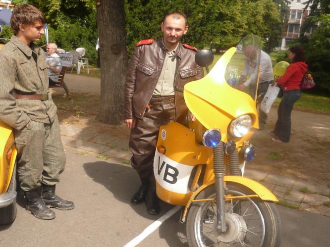 dokonce i motocykl