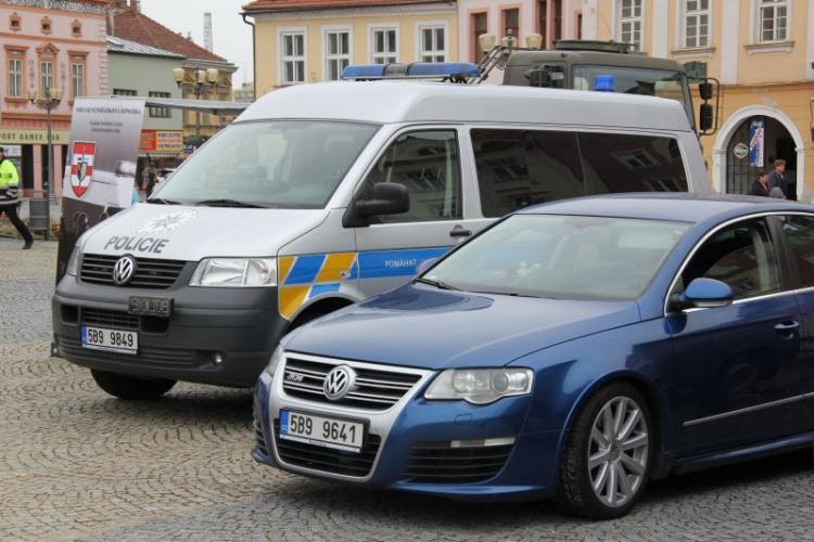 policejní vozidla