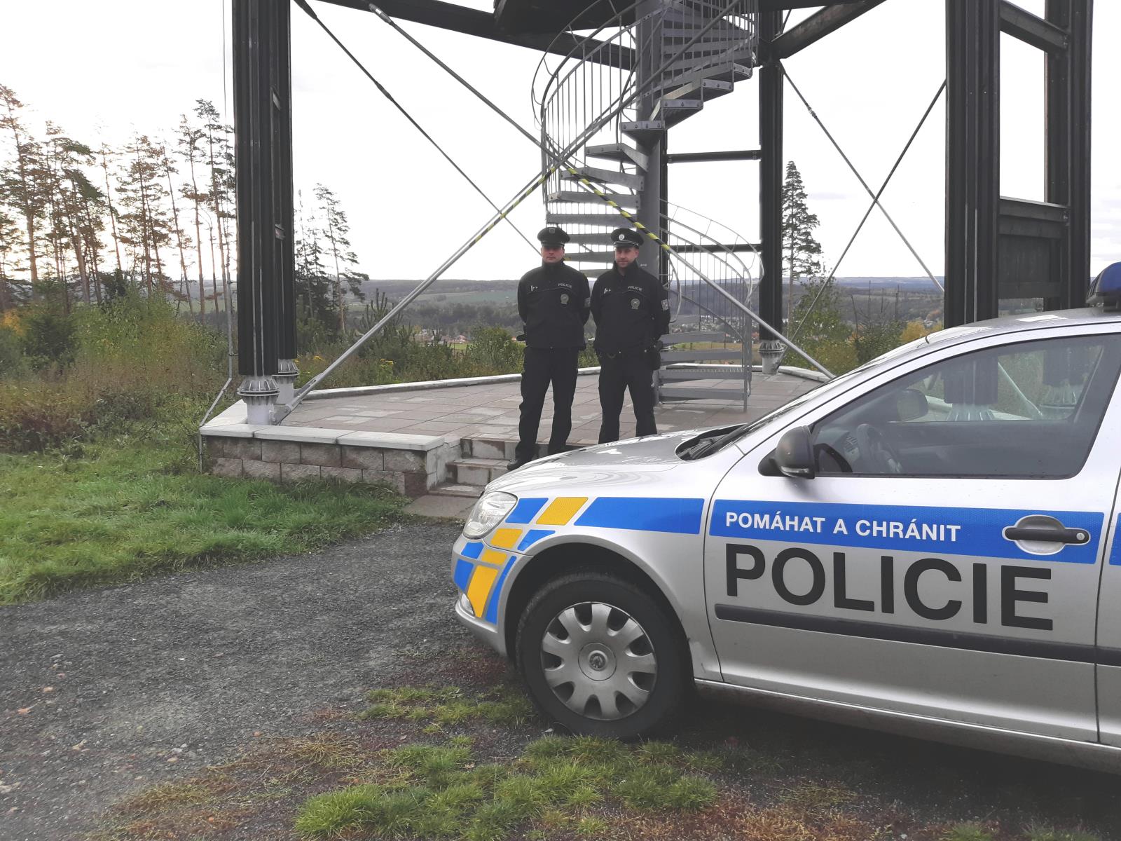 policisté Zruč nad Sázavou