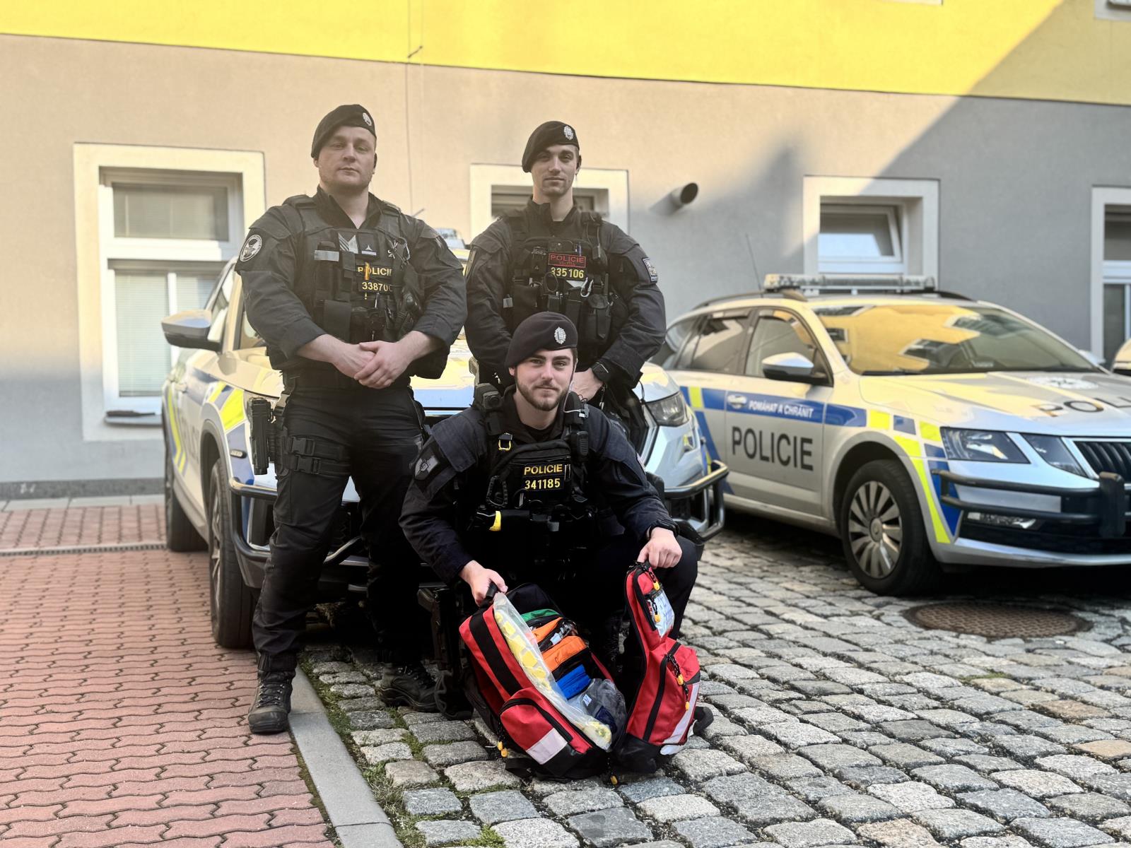 policisté z OHS Liberec
